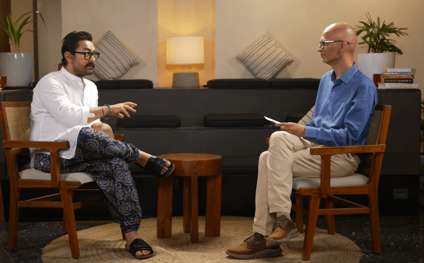 Ganesh in conversation with Aamir Khan